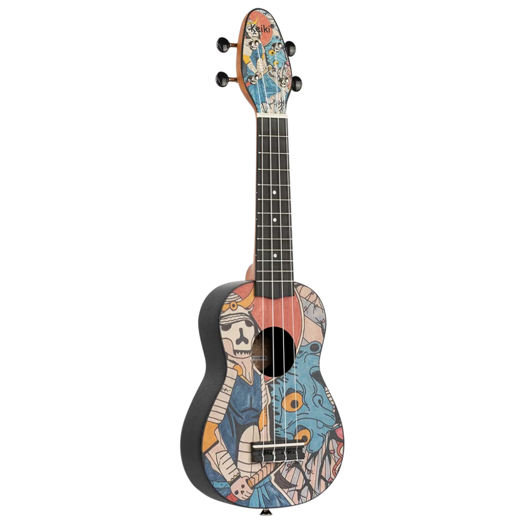 Ortega 4 String Soprano Ukulele, Samurai K2-SR