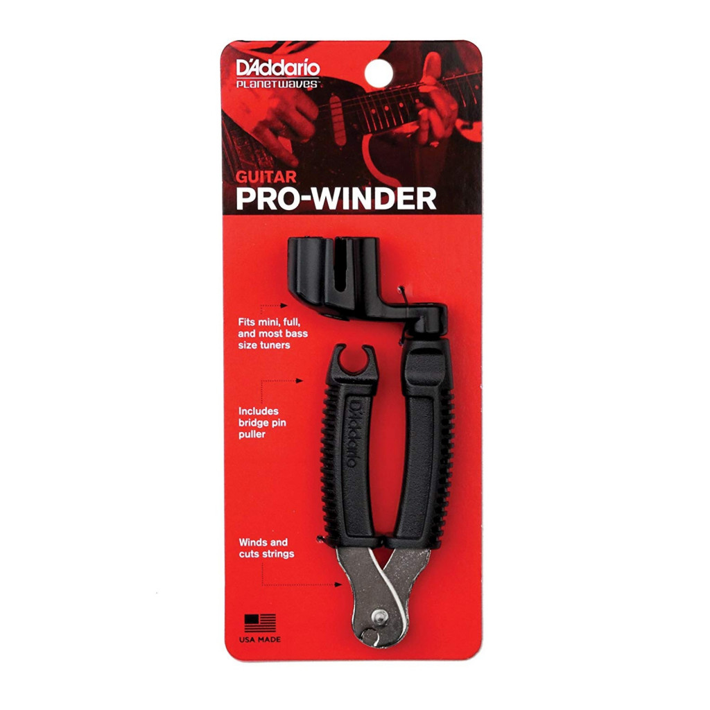 D’Addario Pro-Winder Guitar String Winder and Cutter DP0002
