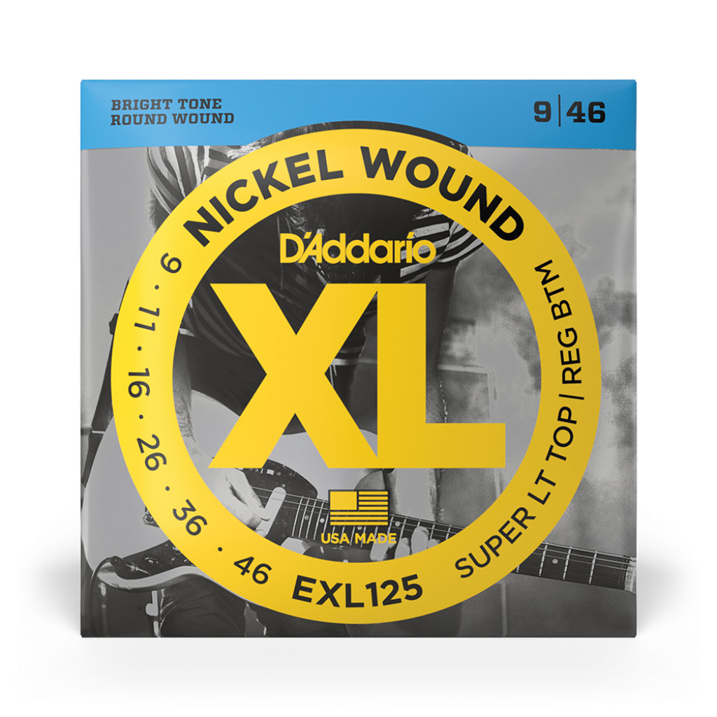 XL Nickel Wound electric guitar strings EXL125