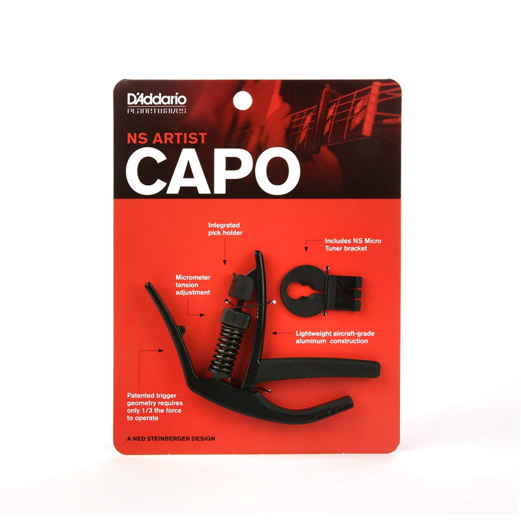 D'Addario NS Artist Capo PW-CP-10