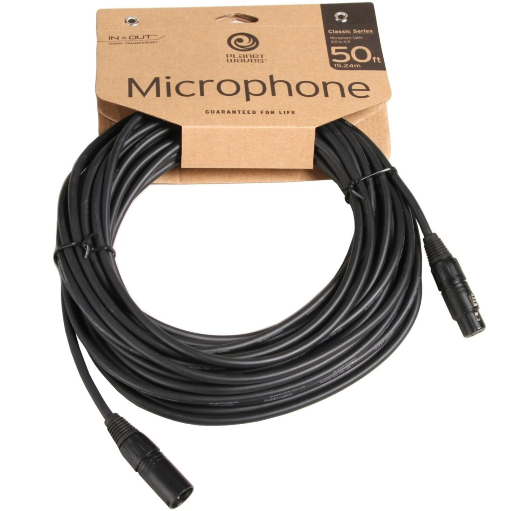 D'Addario Classic Series Microphone Cable PW-CMIC-50