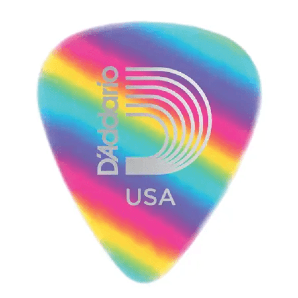 Rainbow Celluloid Guitar Picks
