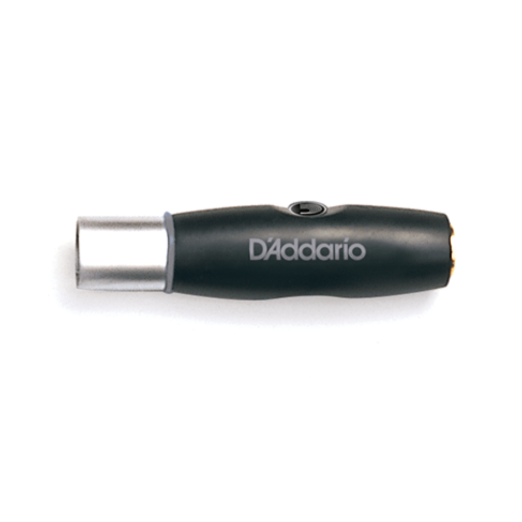 D'Addario XLR Male to 1/4" Female Balanced Audio Adapter (PW-P047Z)