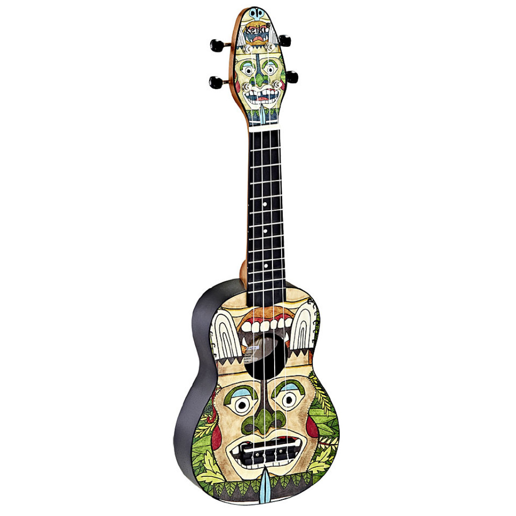Ortega 4 String Soprano Ukulele, Totem K2-TM