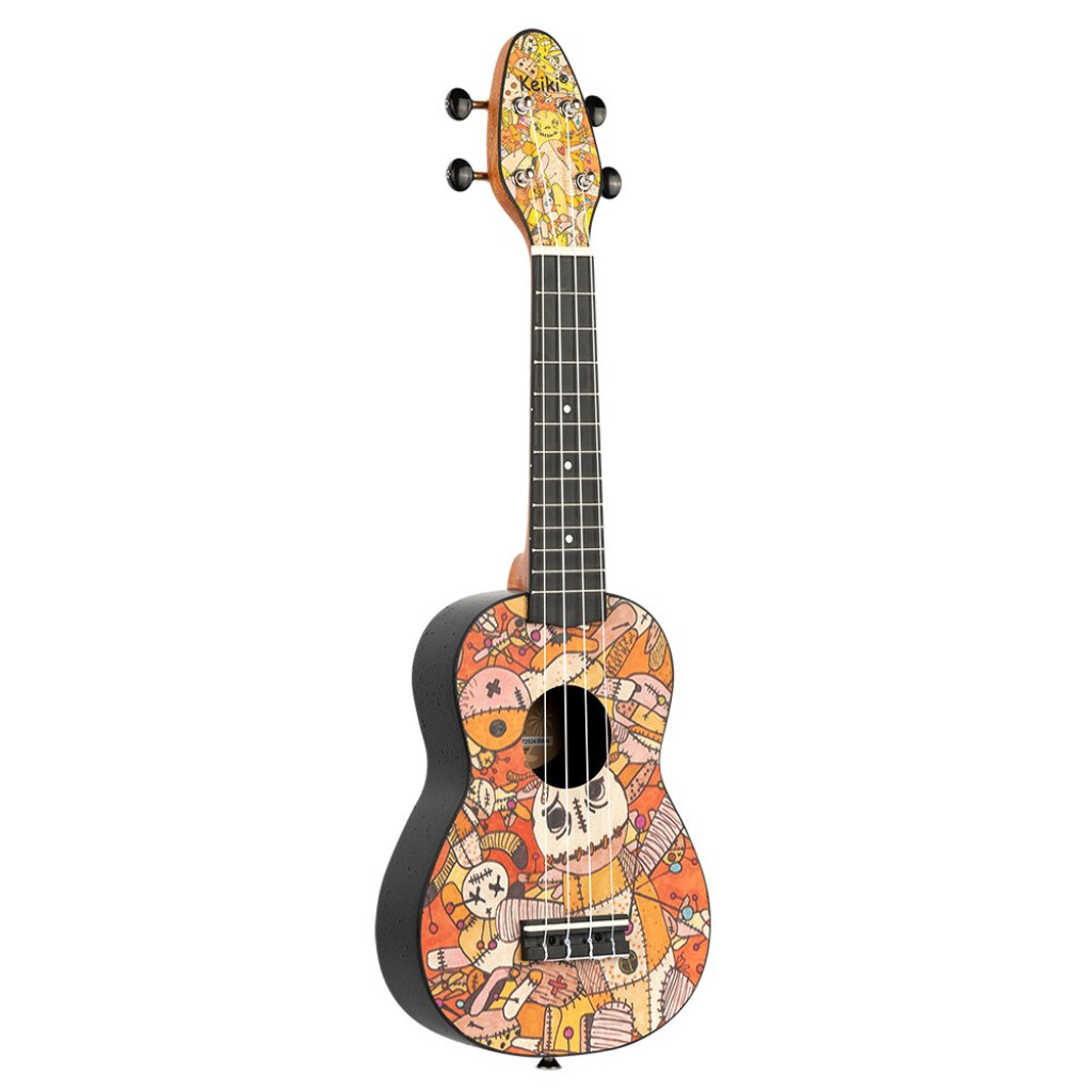 Ortega Keiki Ukulele Pack Set - K2-VP