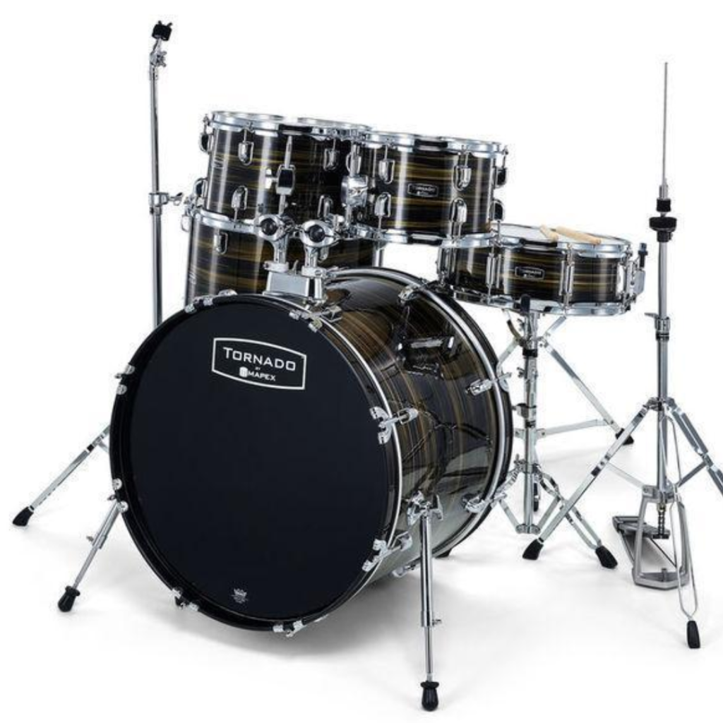 Mapex Tornado TND5254TFJ – Ebony Yellow Grain