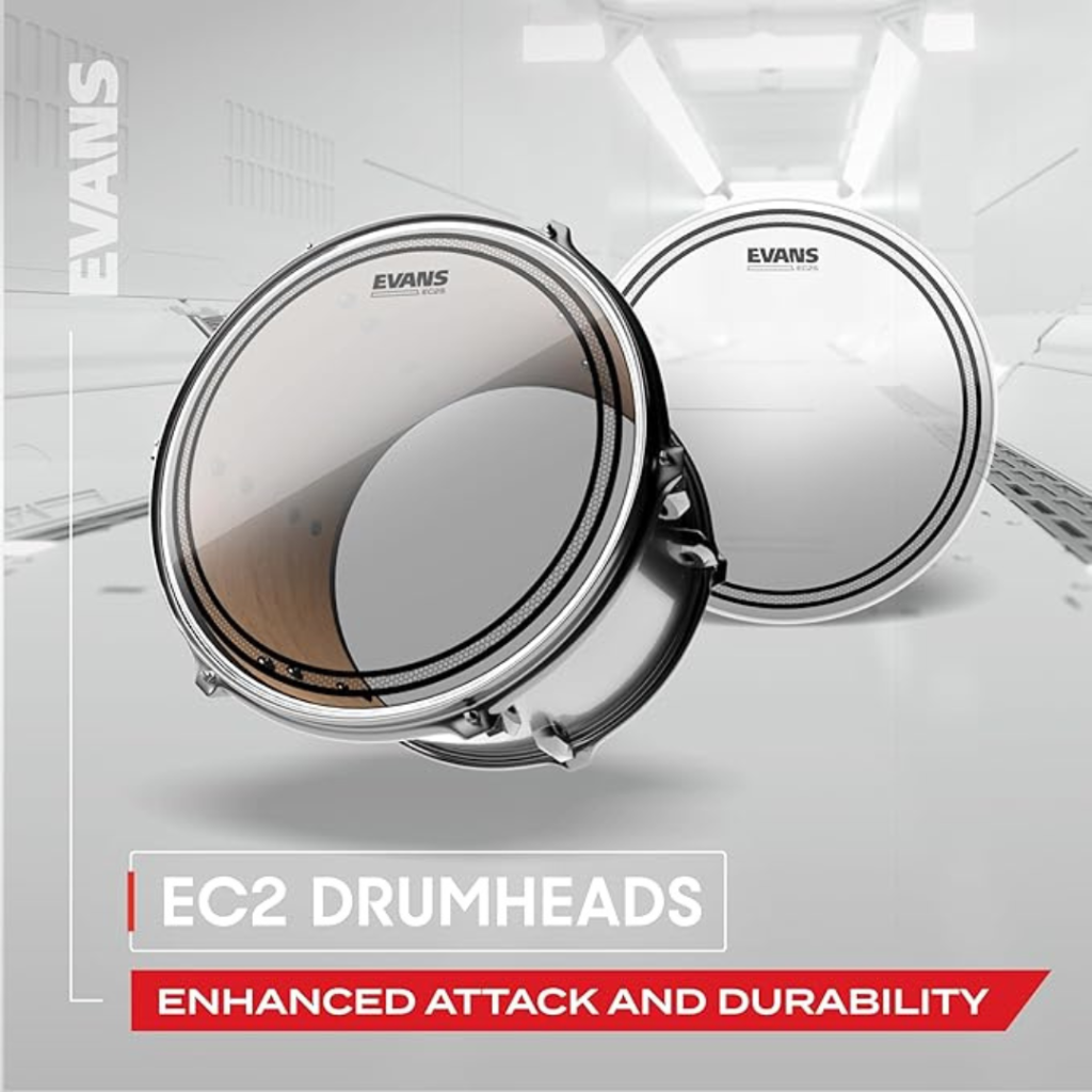 Evans ETP-EC2SCLR-R Clear Tom Pack Drumhead