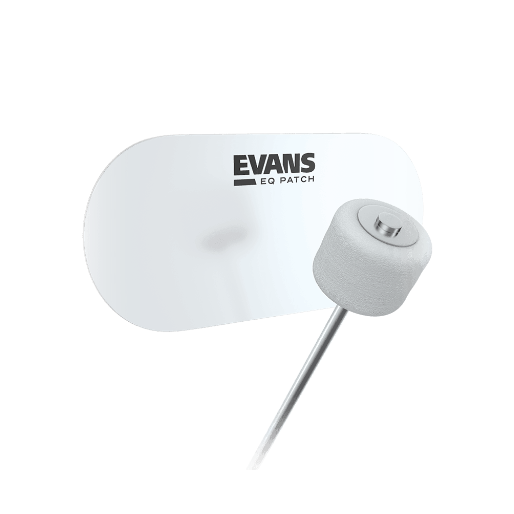 Evans EQPC2 Clear Plastic Double-Pedal Bass Drum Patch