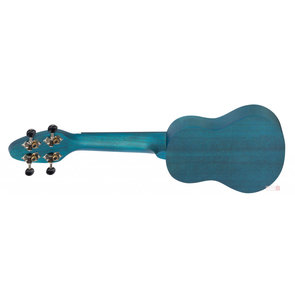 Ortega Keiki 4 String Sopranino Ukulele, Ocean Blue K1-BL