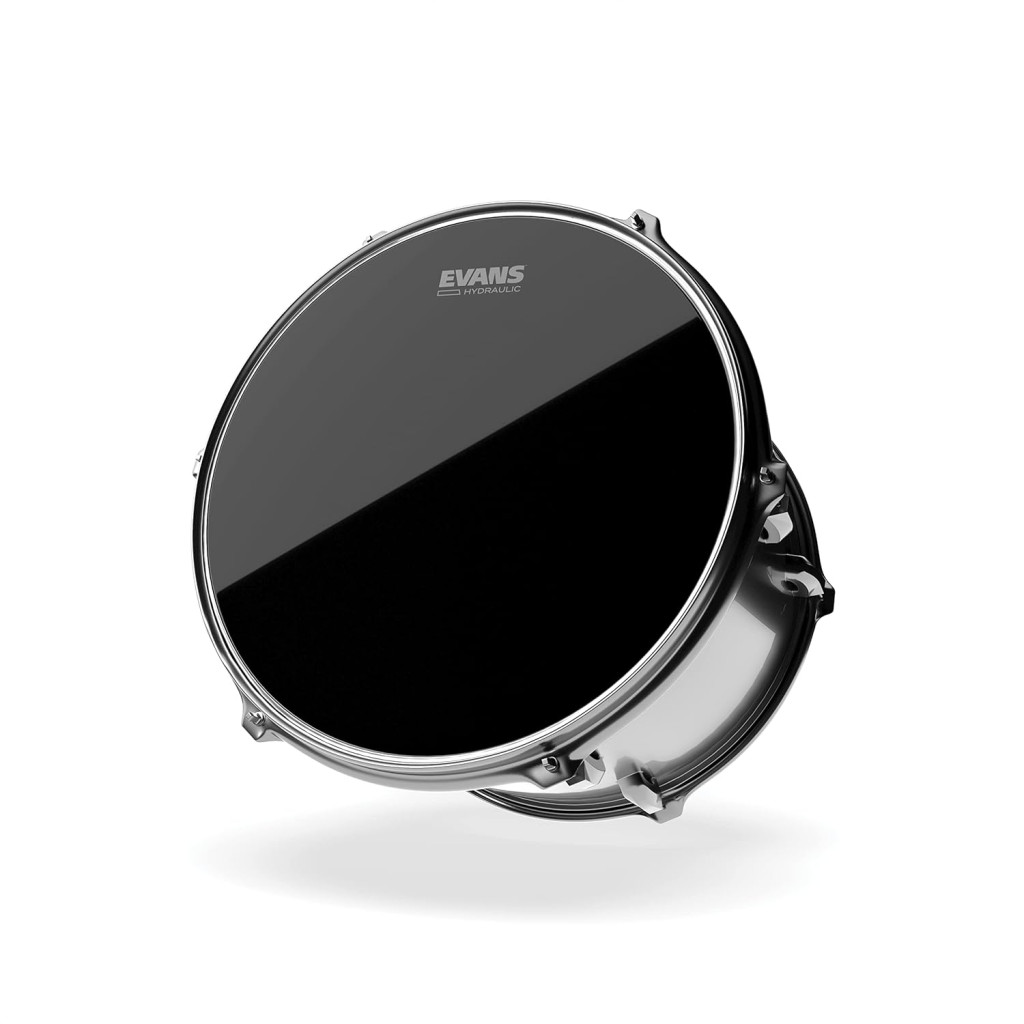 Evans Hydraulic Black Drum Head, 14 Inch