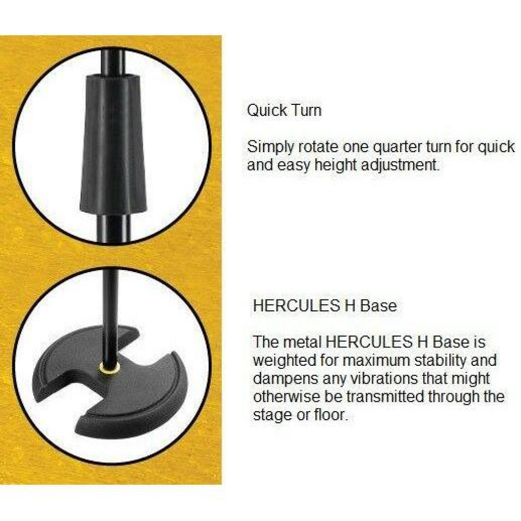 Hercules MS202B Stage Series Microphone Stand