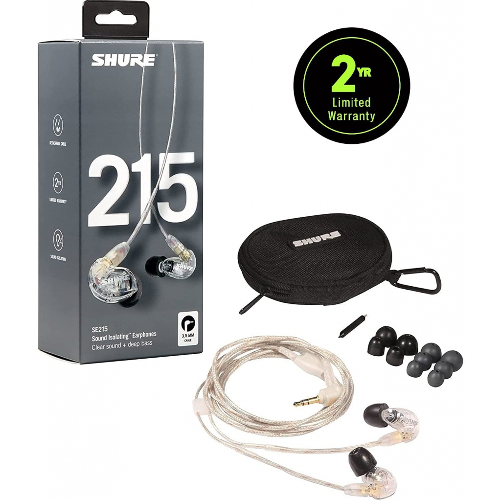 Shure SE215 PRO Professional Sound Isolating™ Earphones