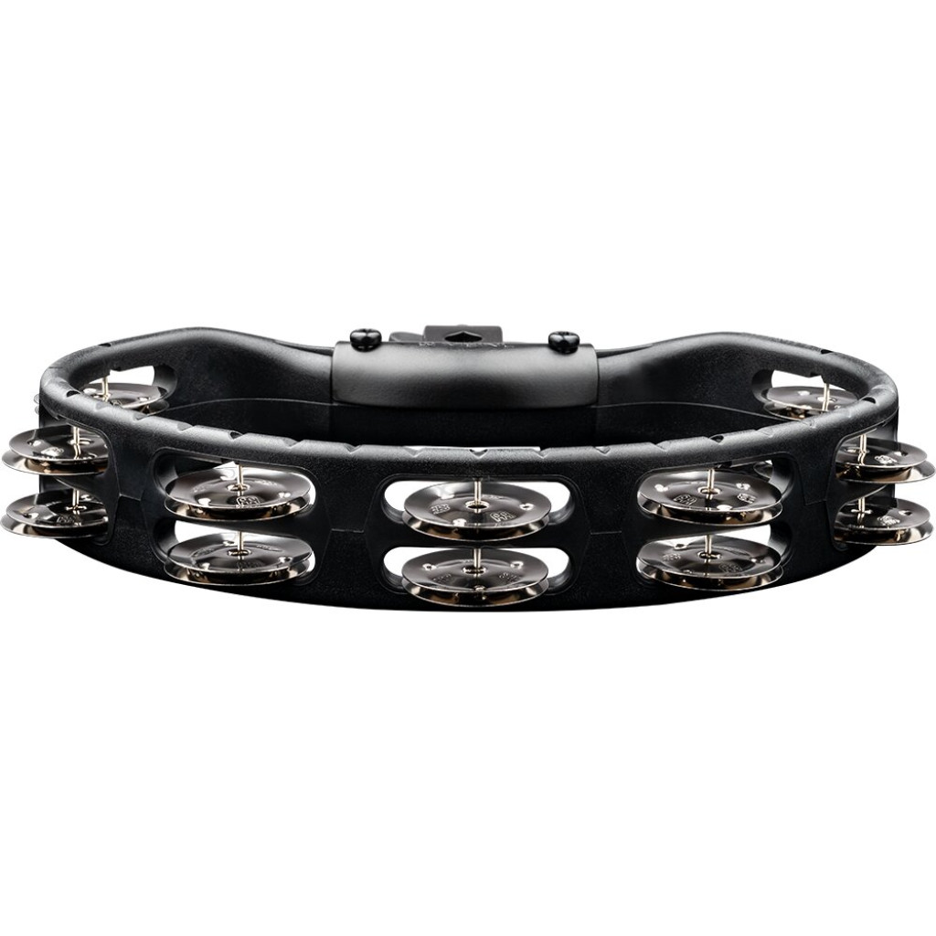 Meinl HTMT2BK Mountable Molded Abs Tambourine