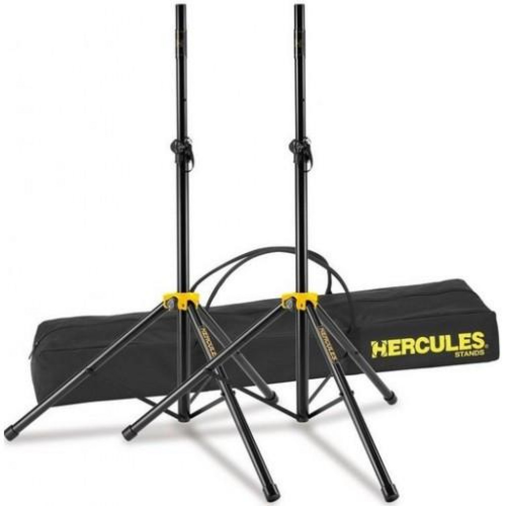 Hercules SS200BB 2 Stage Series Speaker Stands w/Carrying Bag