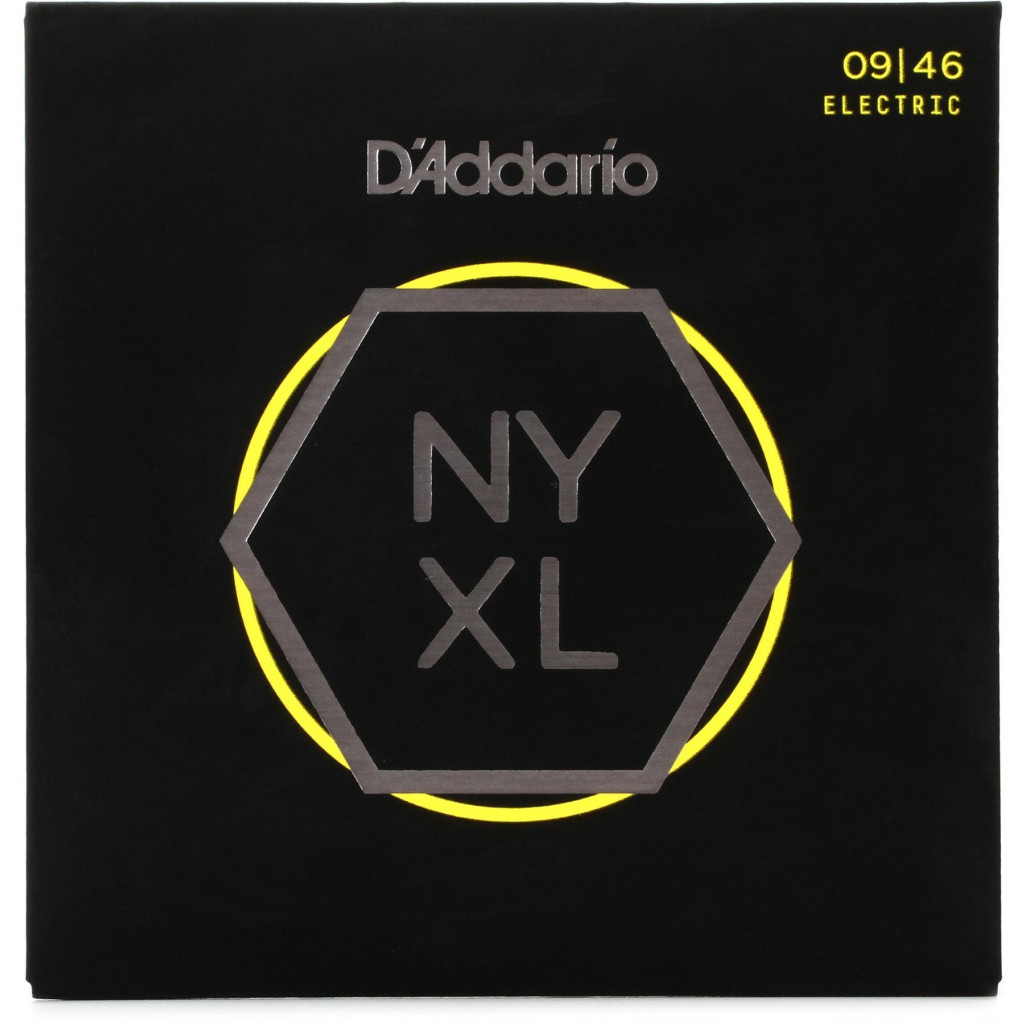 D'Addario NYXL0946 Nickel Wound Electric Strings -.009-.046 Super Light Top/Regular Bottom