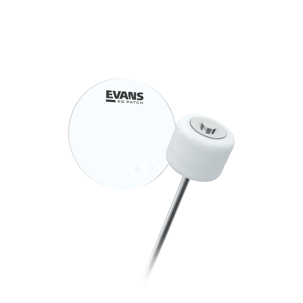Evans EQPC1 Clear Single-Pedal Bass Drum Patch